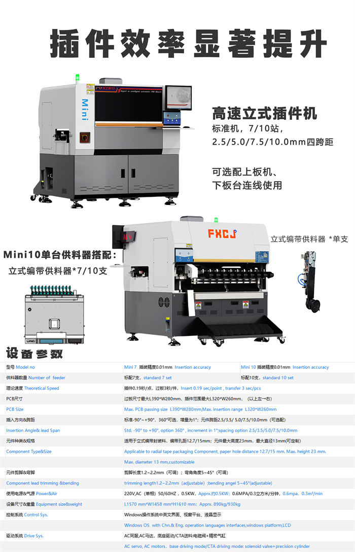 全自動(dòng)立式插件機(jī)Mini10(圖3)